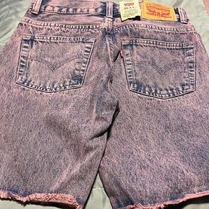 Pink & purple shorts